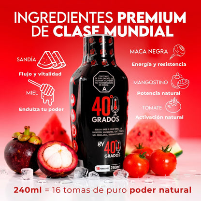 BLIX 40 Grados | Bebida Energizante Natural en Colombia