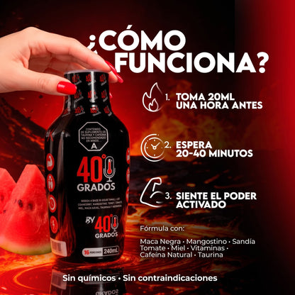 BLIX 40 Grados | Bebida Energizante Natural en Colombia