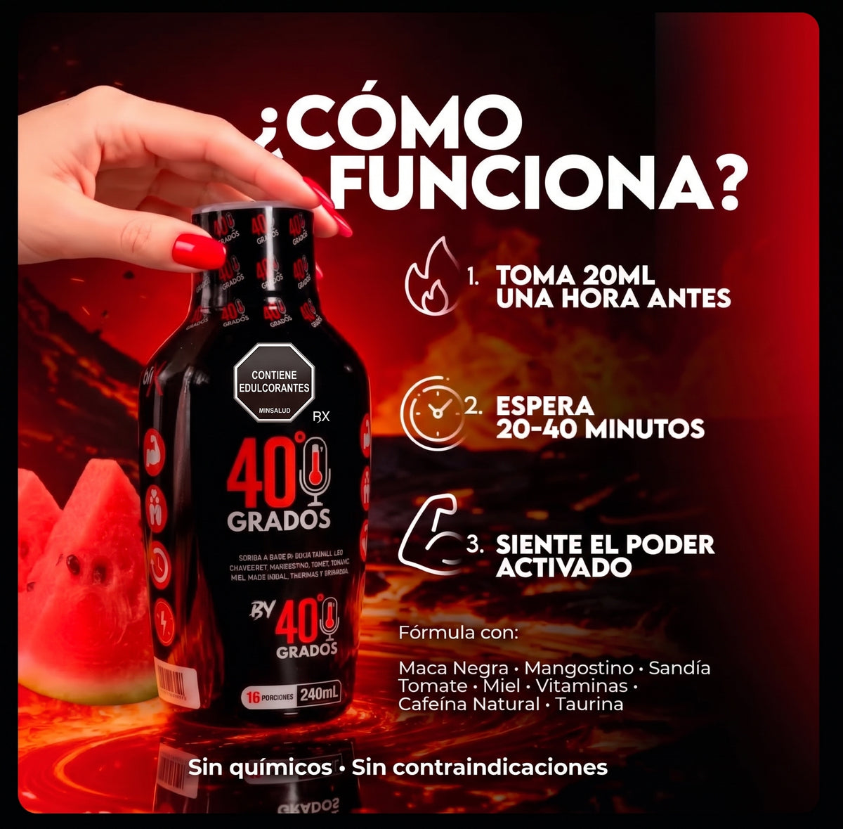 BLIX 40 Grados | Bebida Energizante Natural en Colombia