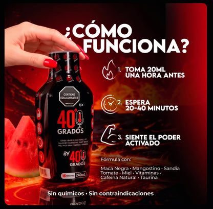 BLIX 40 Grados | Bebida Energizante Natural en Colombia
